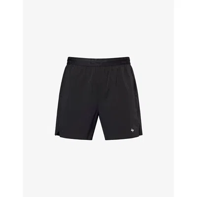 247 By Represent Mens Black 247 Training Stretch-woven Shorts