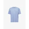 247 By Represent Mens Dusk Logo-print Oversized Jersey T-shirt In Purple