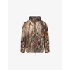 247 By Represent Mens Real Tree Graphic-print Relaxed-fit Woven Training Jacket