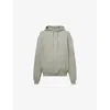 247 By Represent Mens Sage Logo-print Oversized Cotton-jersey Hoody Xl In Green