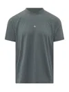 247 By Represent Mesh Logo Centrale T-shirt In Dusky Navy