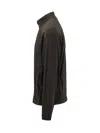 247 By Represent Mini Zip Logo Jacket In Jet Black