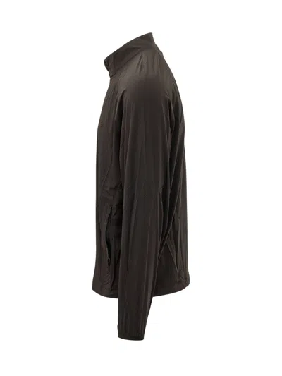 247 By Represent Mini Zip Logo Jacket In Jet Black