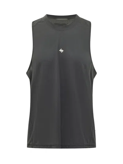 247 By Represent Sleek Graphic Tank Top In Jet Black
