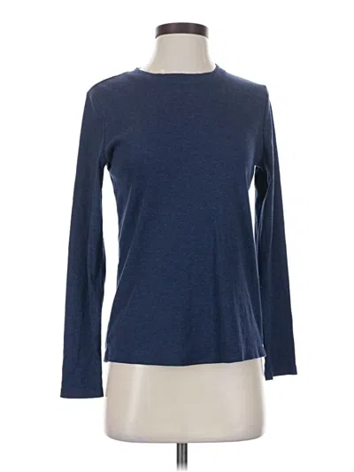 Pre-owned 24/7 Maurices 3/4 Sleeve T-shirt In Blue