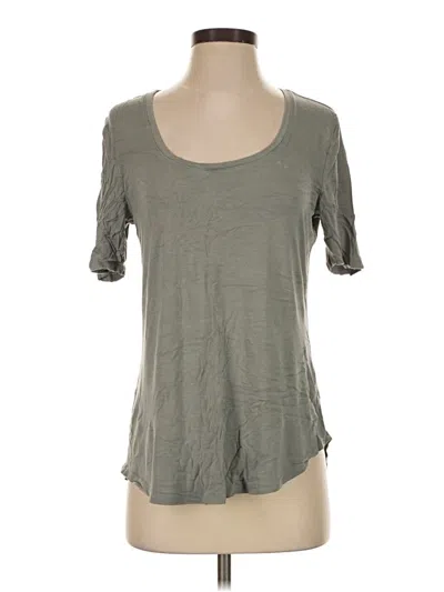 Pre-owned 24/7 Maurices 3/4 Sleeve T-shirt In Gray