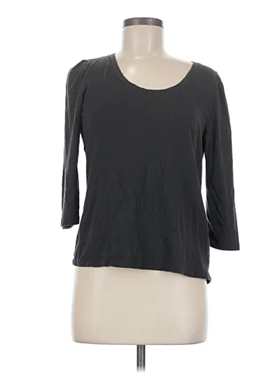 Pre-owned 24/7 Maurices 3/4 Sleeve T-shirt In Gray