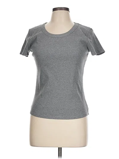 Pre-owned 24/7 Maurices Active T-shirt In Gray