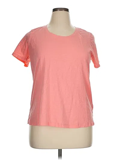 Pre-owned 24/7 Maurices Active T-shirt In Pink