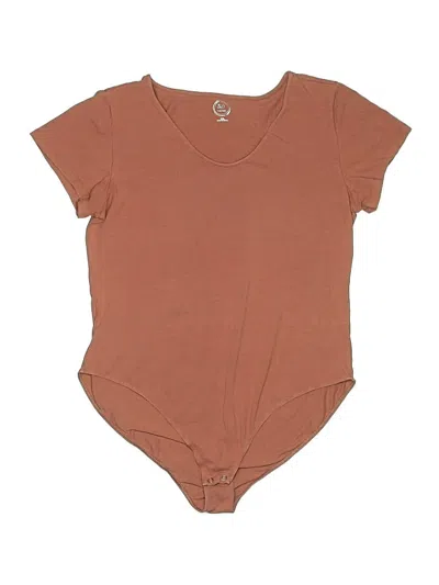 Pre-owned 24/7 Maurices Bodysuit In Brown