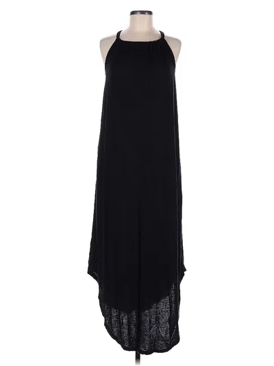 Pre-owned 24/7 Maurices Casual Dress In Black