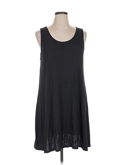 Pre-owned 24/7 Maurices Casual Dress In Black