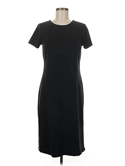 Pre-owned 24/7 Maurices Casual Dress In Black