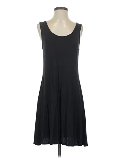Pre-owned 24/7 Maurices Casual Dress In Black