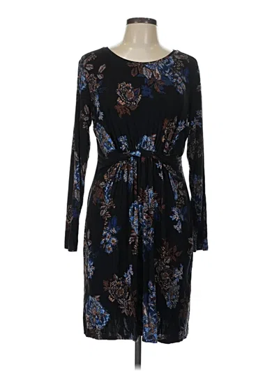 Pre-owned 24/7 Maurices Casual Dress In Black