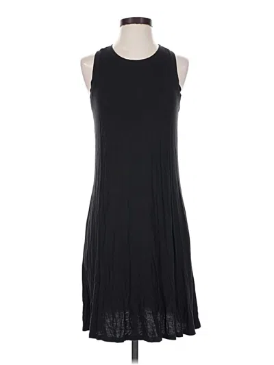 Pre-owned 24/7 Maurices Casual Dress In Black