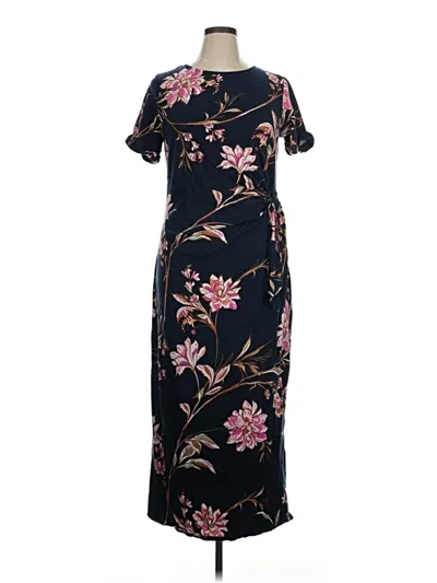 Pre-owned 24/7 Maurices Casual Dress In Black
