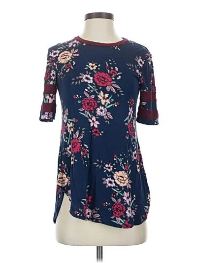 Pre-owned 24/7 Maurices Casual Dress In Blue