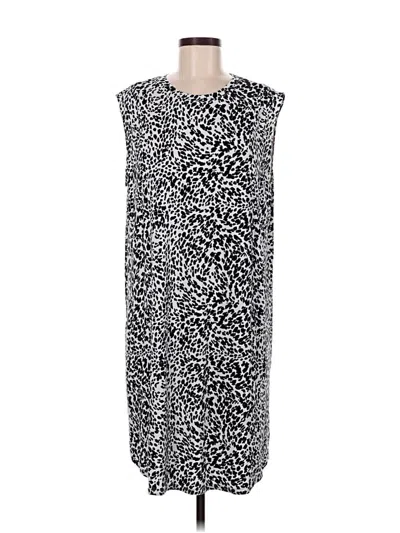 Pre-owned 24/7 Maurices Casual Dress In Gray
