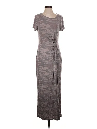 Pre-owned 24/7 Maurices Casual Dress In Gray