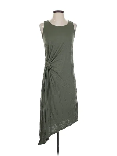 Pre-owned 24/7 Maurices Casual Dress In Green