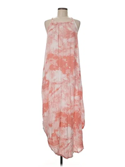 Pre-owned 24/7 Maurices Casual Dress In Pink