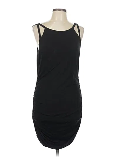 Pre-owned 24/7 Maurices Cocktail Dress In Black