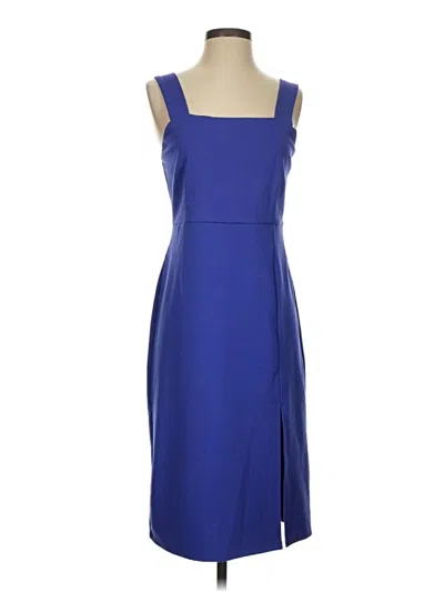 Pre-owned 24/7 Maurices Cocktail Dress In Blue