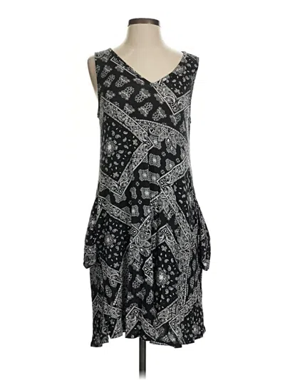 Pre-owned 24/7 Maurices Cocktail Dress In Gray
