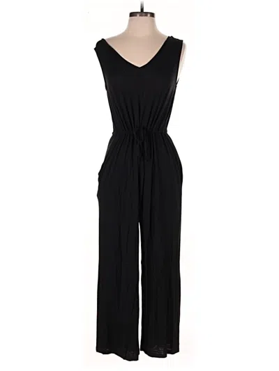 Pre-owned 24/7 Maurices Jumpsuit In Black
