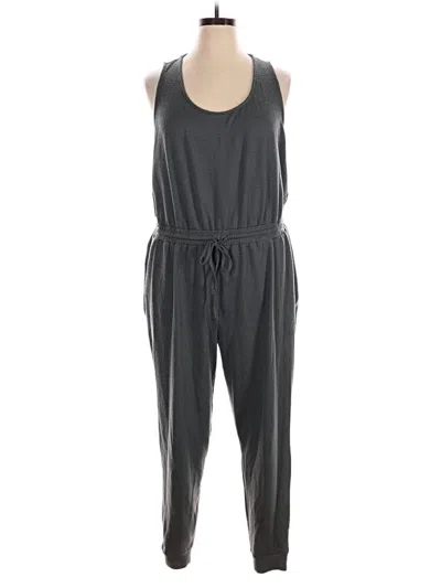 Pre-owned 24/7 Maurices Jumpsuit In Gray