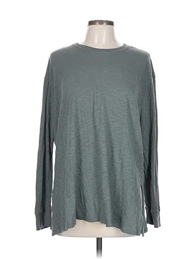 Pre-owned 24/7 Maurices Long Sleeve T-shirt In Gray