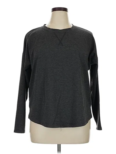 Pre-owned 24/7 Maurices Long Sleeve T-shirt In Gray