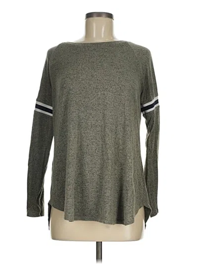 Pre-owned 24/7 Maurices Long Sleeve T-shirt In Gray