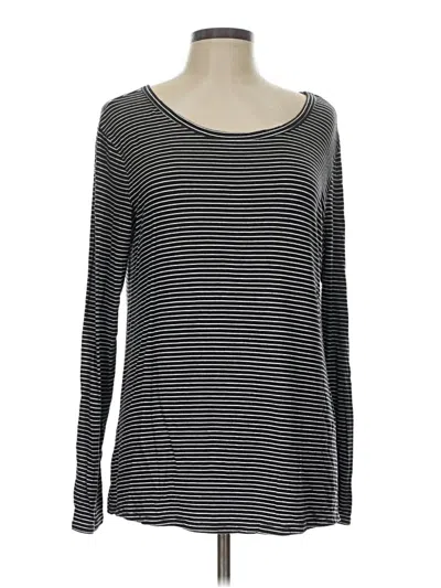 Pre-owned 24/7 Maurices Long Sleeve T-shirt In Gray