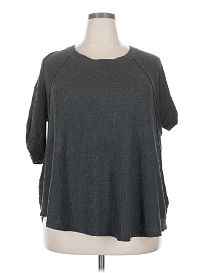 Pre-owned 24/7 Maurices Pullover Sweater In Gray