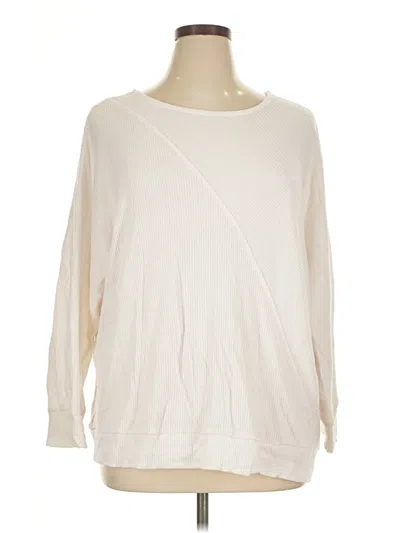 Pre-owned 24/7 Maurices Pullover Sweater In Ivory