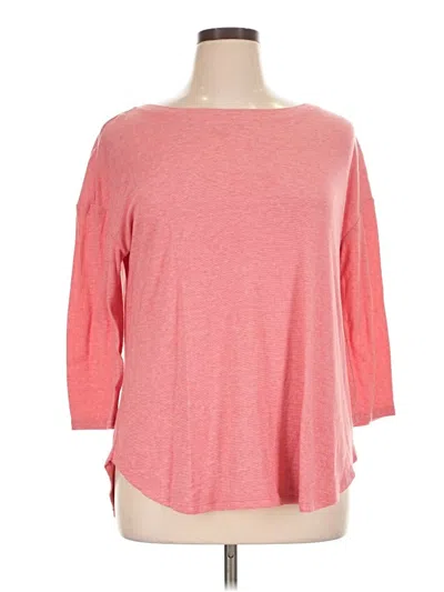 Pre-owned 24/7 Maurices Pullover Sweater In Pink