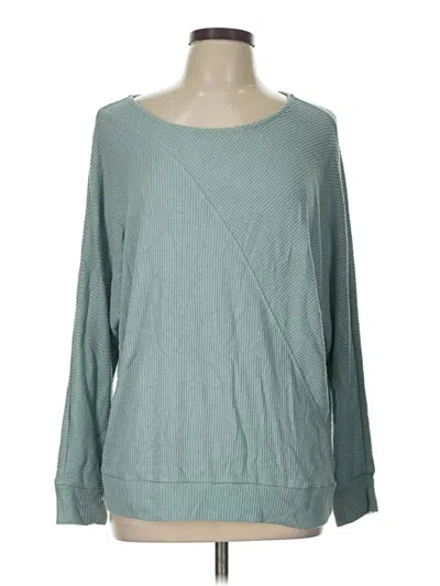 Pre-owned 24/7 Maurices Pullover Sweater In Teal