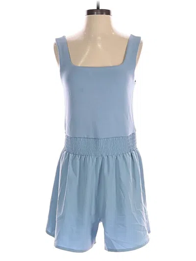 Pre-owned 24/7 Maurices Romper In Blue