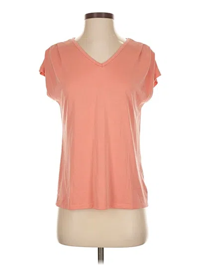 Pre-owned 24/7 Maurices Short Sleeve T-shirt In Orange