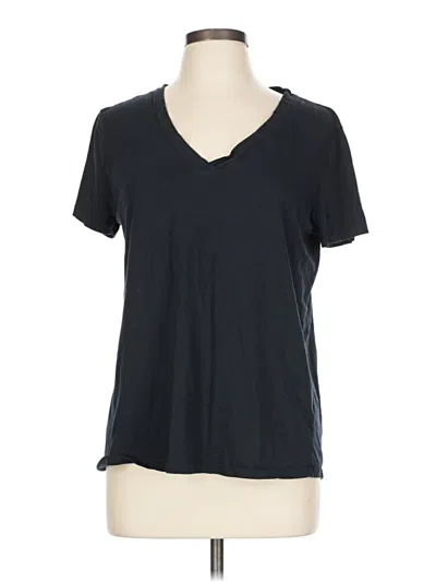Pre-owned 24/7 Maurices Short Sleeve T-shirt In Black