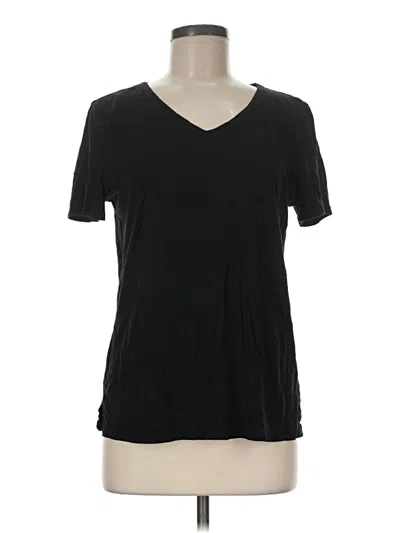 Pre-owned 24/7 Maurices Short Sleeve T-shirt In Black