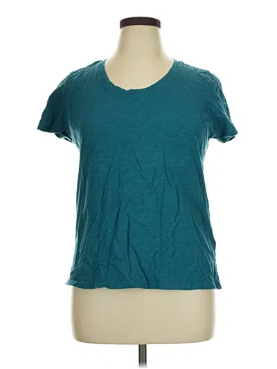 Pre-owned 24/7 Maurices Short Sleeve T-shirt In Blue