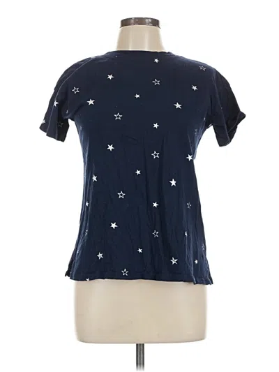Pre-owned 24/7 Maurices Short Sleeve T-shirt In Blue