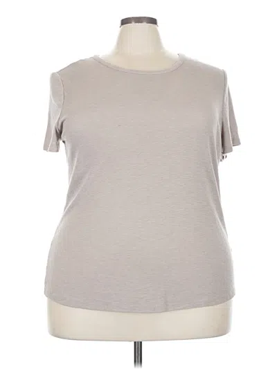 Pre-owned 24/7 Maurices Short Sleeve T-shirt In Gray
