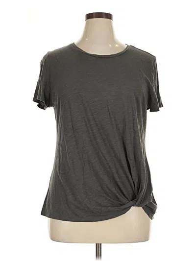 Pre-owned 24/7 Maurices Short Sleeve T-shirt In Gray