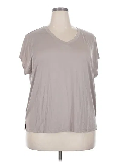 Pre-owned 24/7 Maurices Short Sleeve T-shirt In Gray