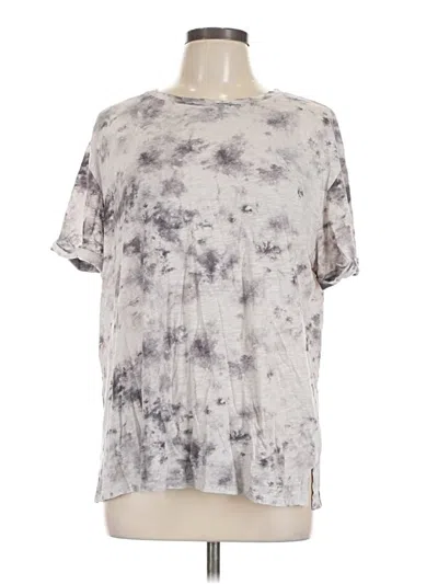 Pre-owned 24/7 Maurices Short Sleeve T-shirt In Gray