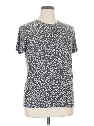 Pre-owned 24/7 Maurices Short Sleeve T-shirt In Gray